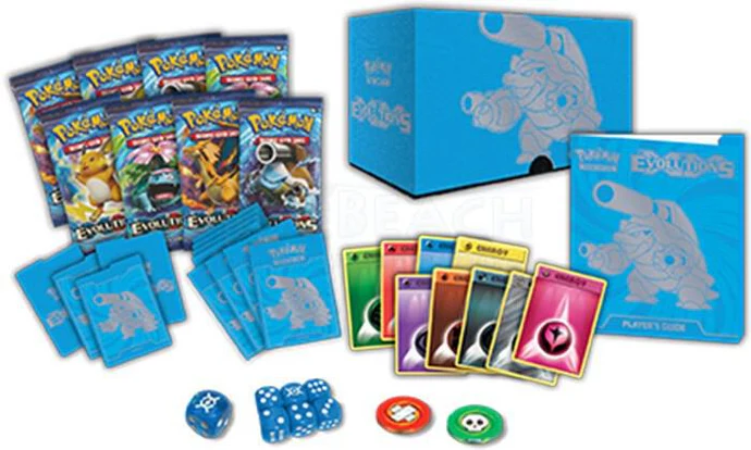 2016 XY Evolutions Elite Trainer Box [Mega Blastoise] - XY - Evolutions (EVO) - Nexus Collects