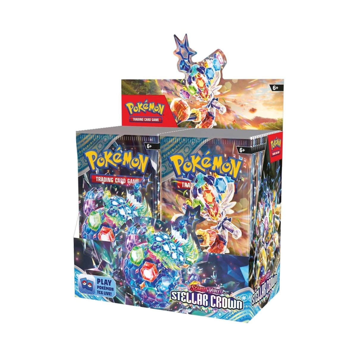 Scarlet & Violet-Stellar Crown Booster Display Box (36 Packs) - Nexus Collects