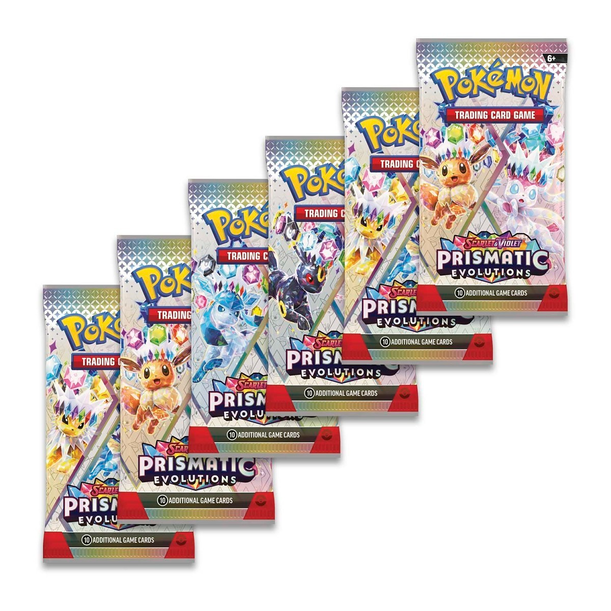 Scarlet & Violet-Prismatic Evolutions Booster Bundle (6 Packs) - Nexus Collects