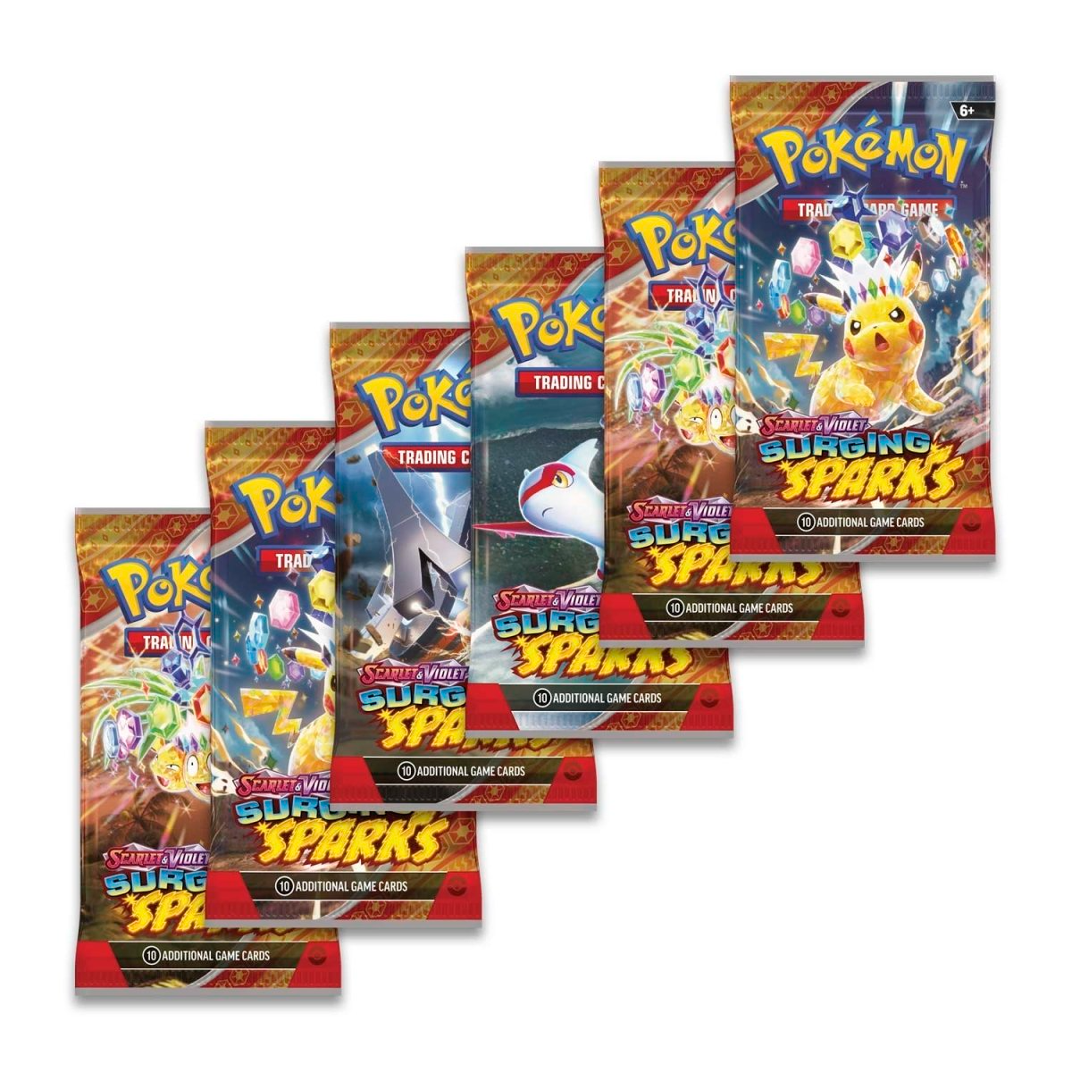 Scarlet & Violet-Surging Sparks Booster Bundle (6 Packs) - Nexus Collects