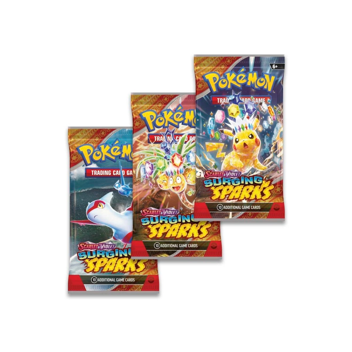 Scarlet & Violet-Surging Sparks 3 Booster Packs & Quagsire Promo Card - Nexus Collects