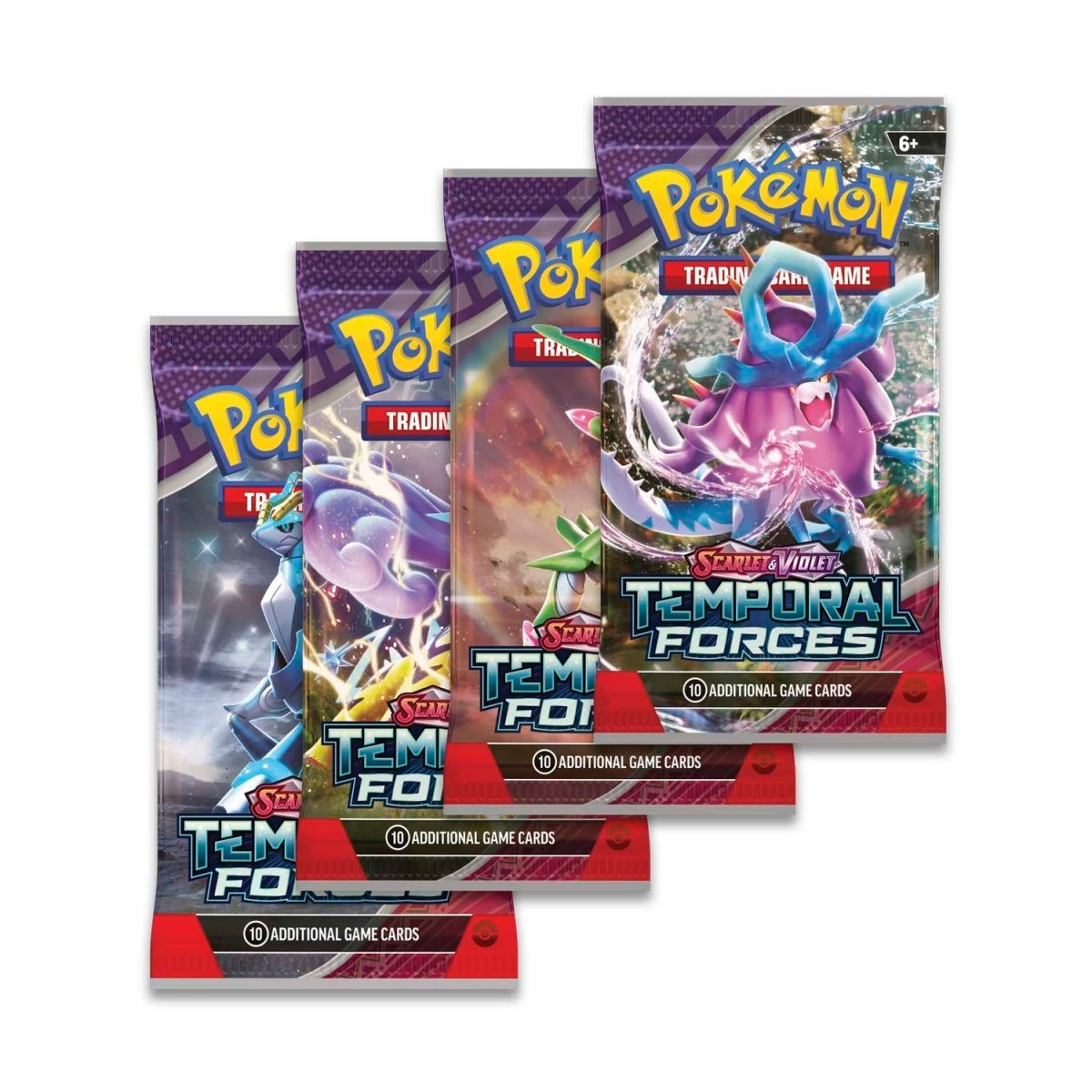 Scarlet & Violet-Temporal Forces Booster Pack (10 Cards) - Nexus Collects