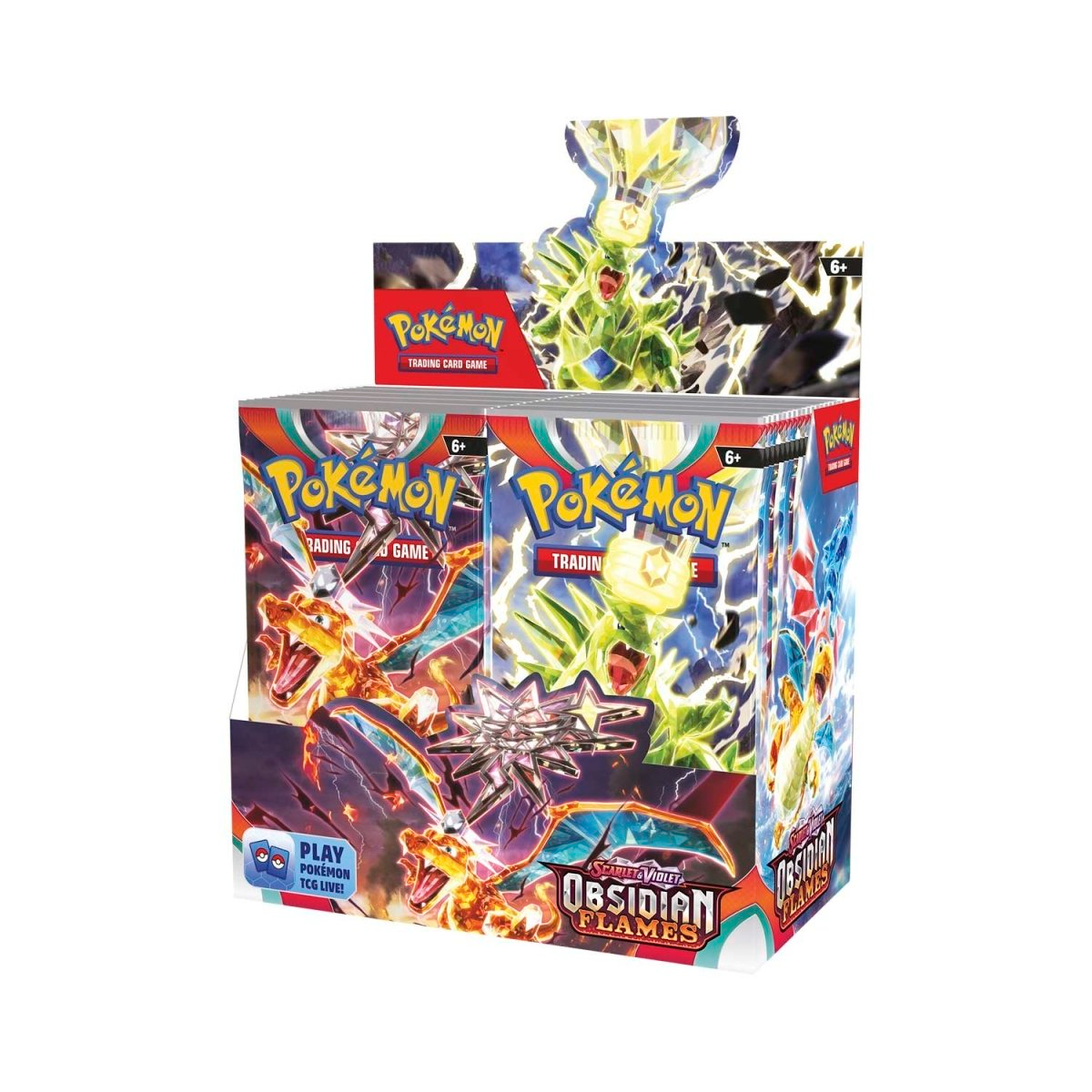 Scarlet & Violet-Obsidian Flames Booster Display Box (36 Packs) - Nexus Collects