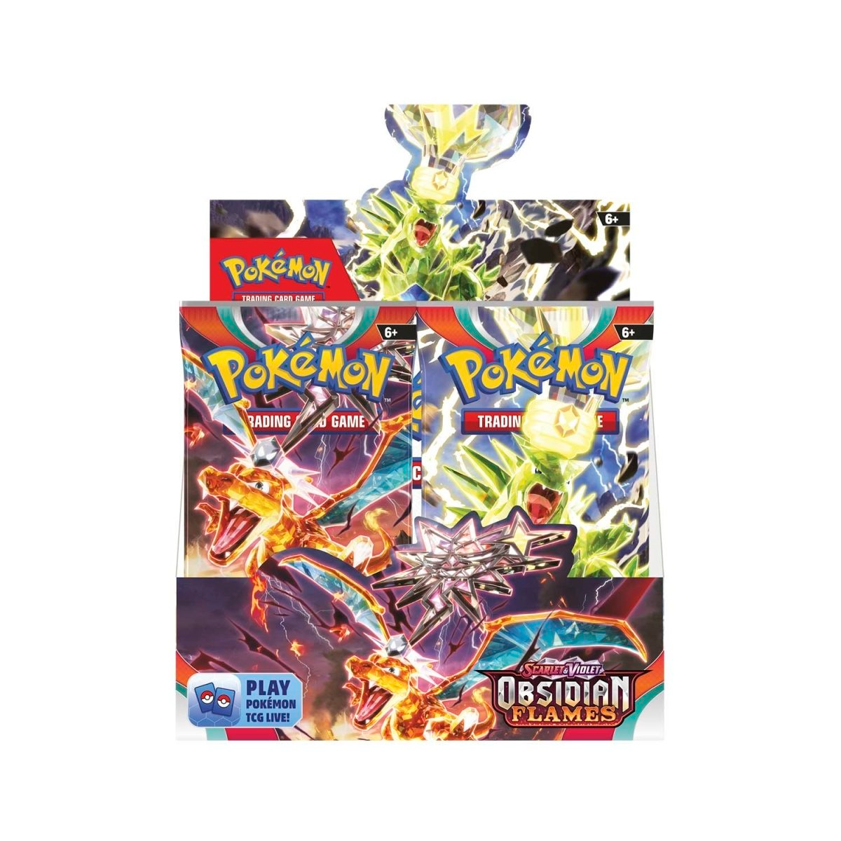 Scarlet & Violet-Obsidian Flames Booster Display Box (36 Packs) - Nexus Collects