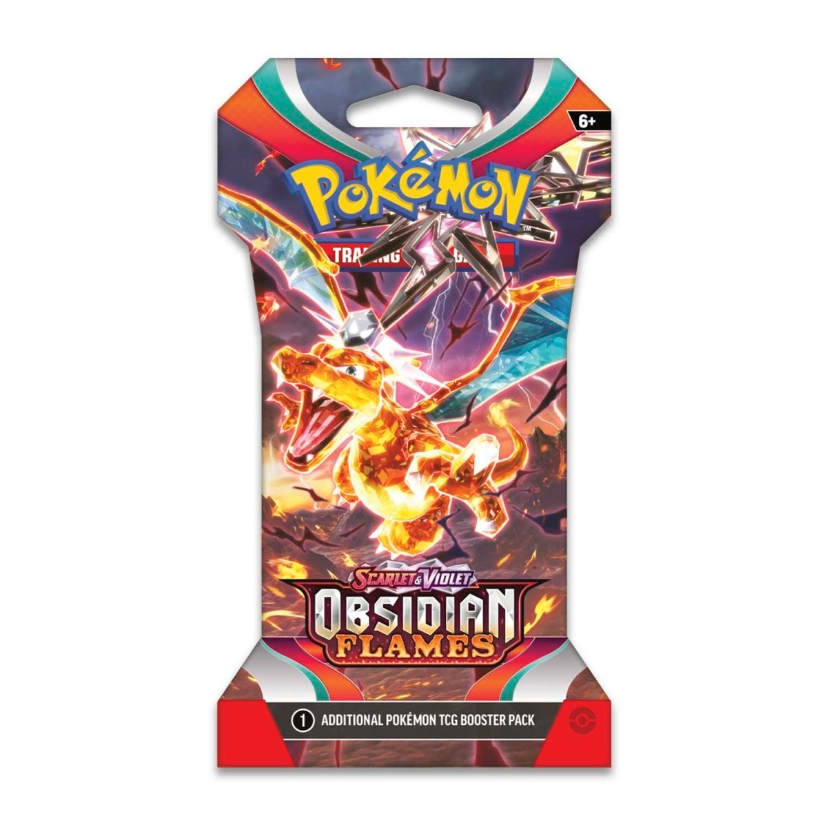 Scarlet & Violet-Obsidian Flames Sleeved Booster Pack (10 Cards) - Nexus Collects